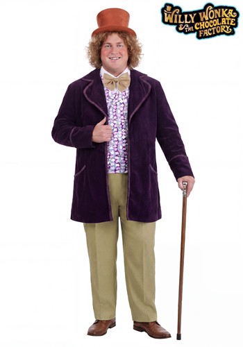 Plus Size Premium Willy Wonka and the Chocolate Factory