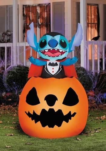 Inflatable Vampire Stitch in Pumpkin