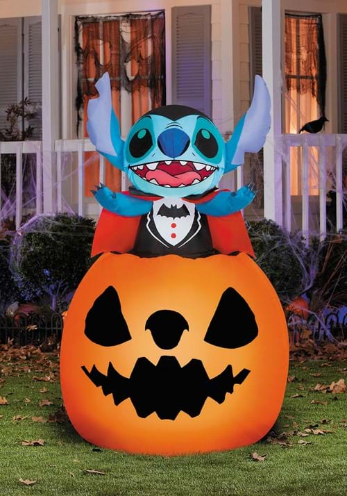 Inflatable Vampire Stitch in Pumpkin