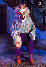 Narcoleptic Nana Face Pinching Clown Animatronic