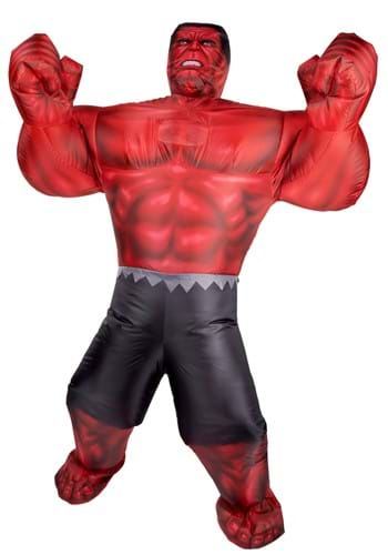 Adult Inflatable Red Hulk Costume