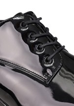 Mens Patent Black Disco Pimp Shoes Alt 8
