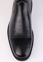 Men's Black Cowboy Costume Boots