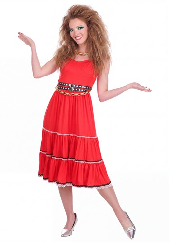 Womens Fun 80s Icon Costume Dress