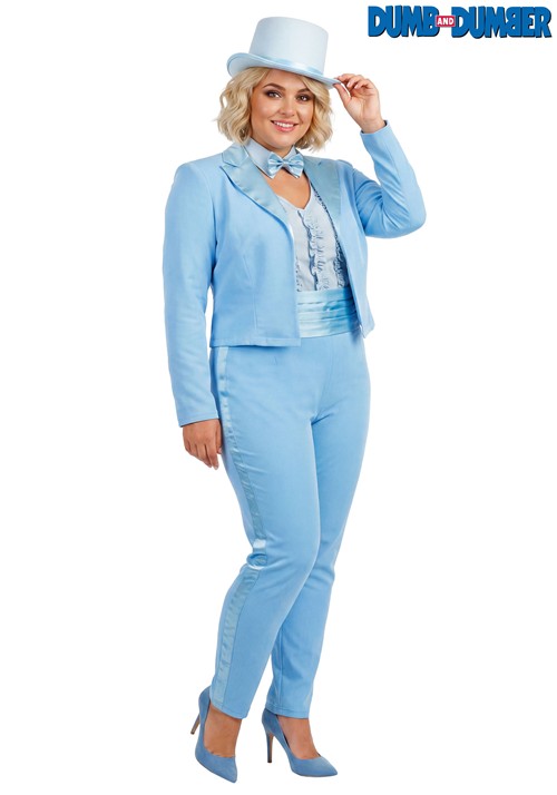 Plus Size Womens Harry Dunne Blue Dumb Dumber