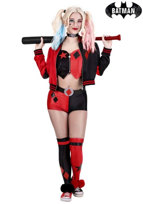 Adult Deluxe Harley Quinn Costume Outfit