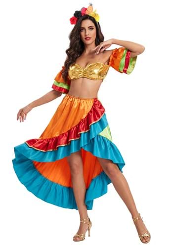 Womens Bonanza Bombshell Dancer Costume