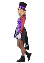 Womens Deluxe Raving Mad Hatter Costume Alt 2