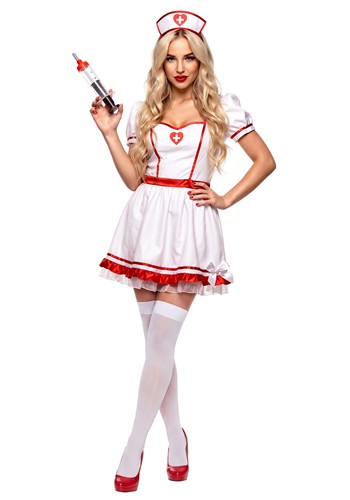 Adult Flirty Night Nurse Costume