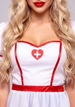 Adult Flirty Night Nurse Costume Alt 6