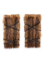 Adult Medieval Fur Leg Wrap Costume Legwarmers Alt 3