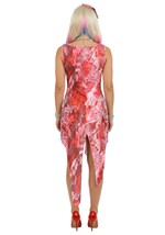 Womens High Steaks Pop Star Costume Meat Dress Alt 1