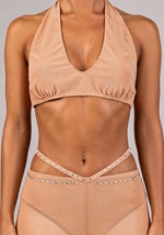 Womens Blonde Pop Star VMA Performance Outfit Alt 5