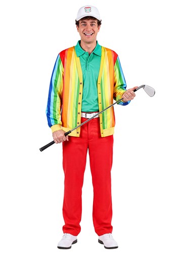 Mens Over the Top Golf Costume