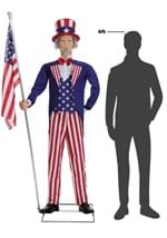 6.5 Ft. Uncle Sam Animatronic Decoration Alt 9