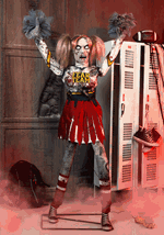 Dead Squad Debbie Zombie Cheerleader Animatronic