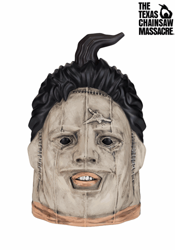 Realistic Leatherface Pumpkin Decoration