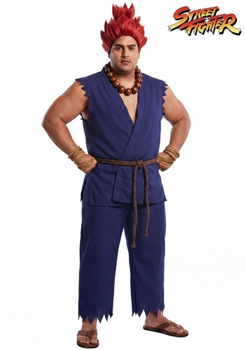 Plus Size Street Fighter Akuma Costume