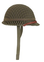 Adult Deluxe WWII Army Costume Helmet Alt 4
