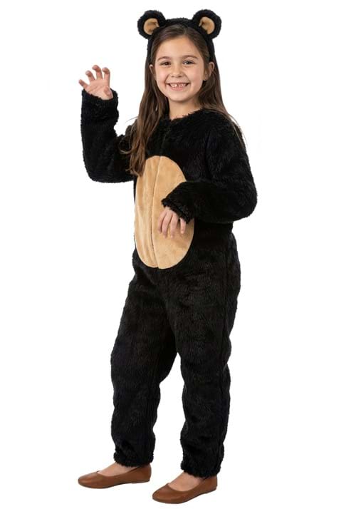 Kids Cute Black Bear Costume