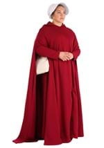 Plus Size Deluxe Red Cloak Costume Alt 3