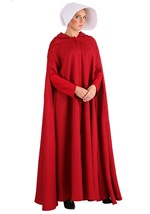 Women's Red Cloak Costume Alt 1