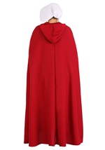 Plus Size Women's Red Cloak Costume Alt 2
