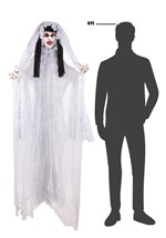 6 ft. Ghostly Gloria the Hanging Bride Animatronic Decoratio
