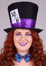 Plus Deluxe Raving Mad Hatter Costume for Women Alt 4