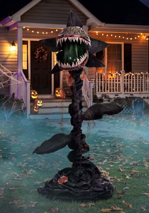 Gnashroot the Carnivorous Plant Animatronic Decoration